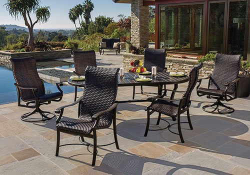 tropitone-dining-set Tropitone Outdoor Dining Set